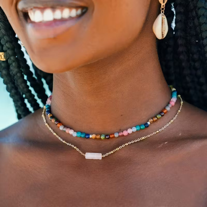 Rainbow Sprinkle Necklace!