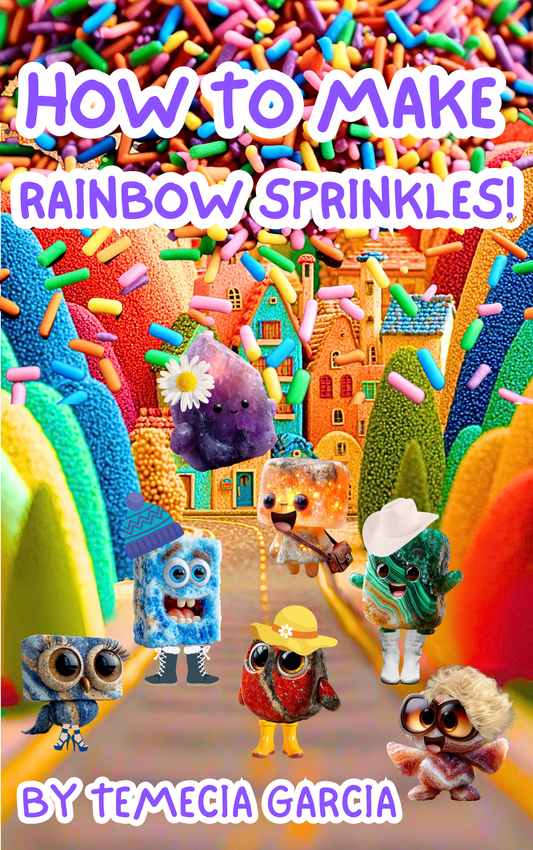 BOOK: How To Make Rainbow Sprinkles! [Personalized Autographed Copy]