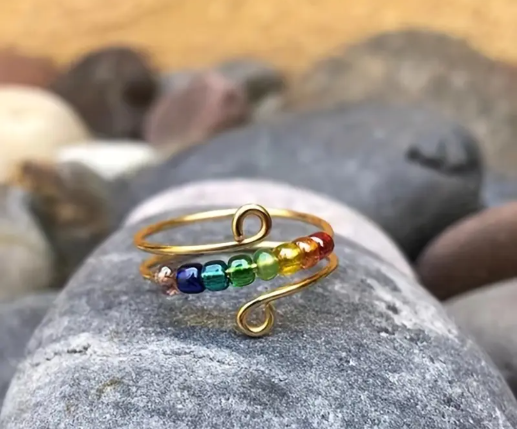 Rainbow Sprinkles Ring